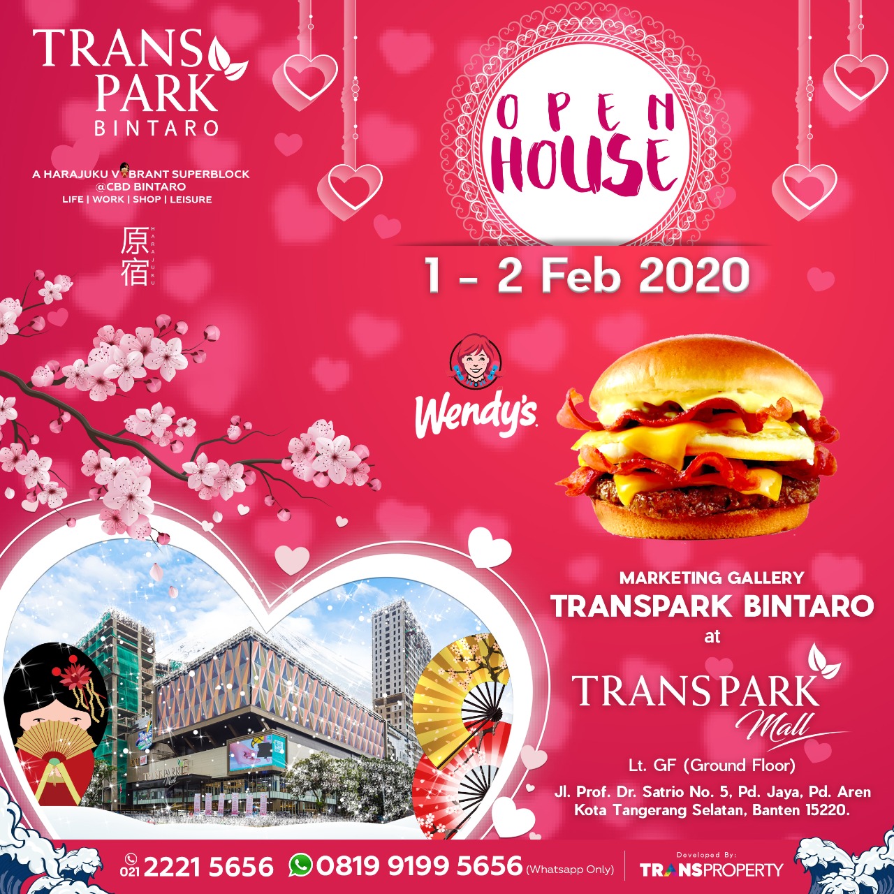 Open House Transpark Bintaro 1 2 Februari 2020
